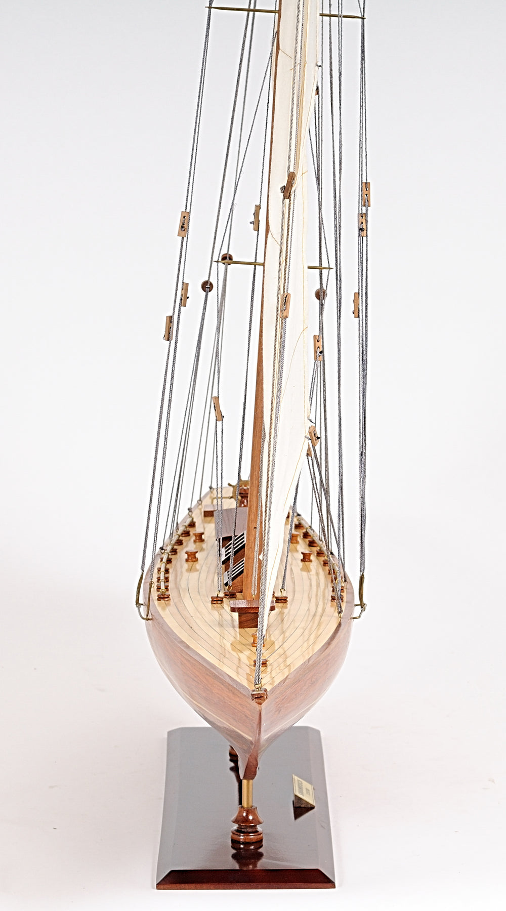  Shamrock Yacht L Boat Model Display, Home furniture and decor, Old Modern Handicrafts, XoticBrands Home Decor