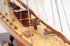  Shamrock Yacht L Boat Model Display, Home furniture and decor, Old Modern Handicrafts, XoticBrands Home Decor