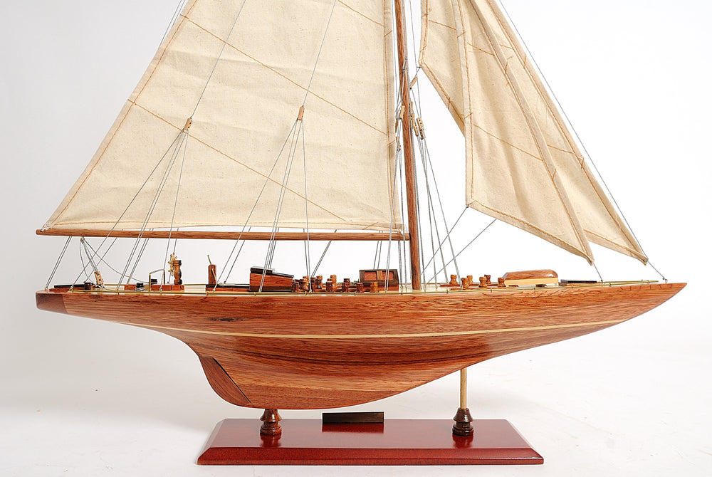  Endeavour Sm Boat Model Display, Home furniture and decor, Old Modern Handicrafts, XoticBrands Home Decor