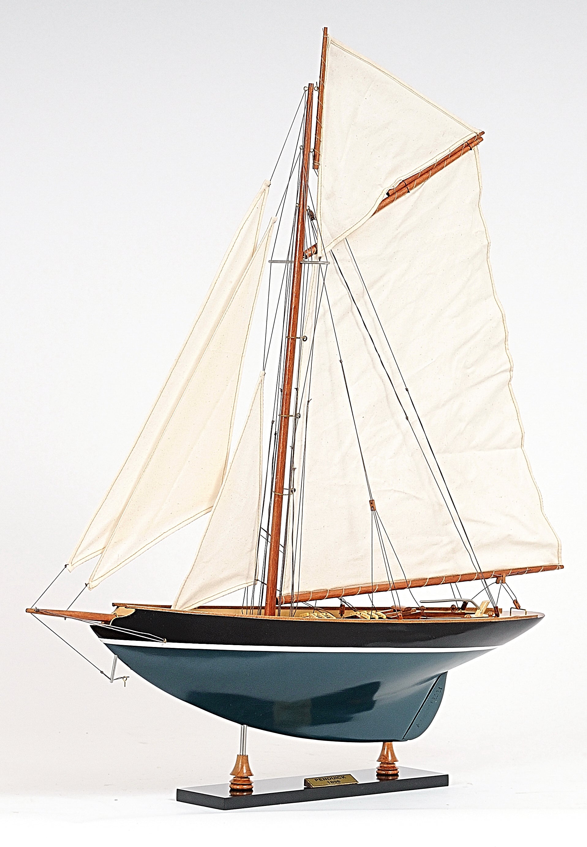  Pen Duick Painted Boat Model Display, Home furniture and decor, Old Modern Handicrafts, XoticBrands Home Decor