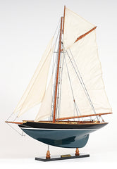  Pen Duick Painted Boat Model Display, Home furniture and decor, Old Modern Handicrafts, XoticBrands Home Decor