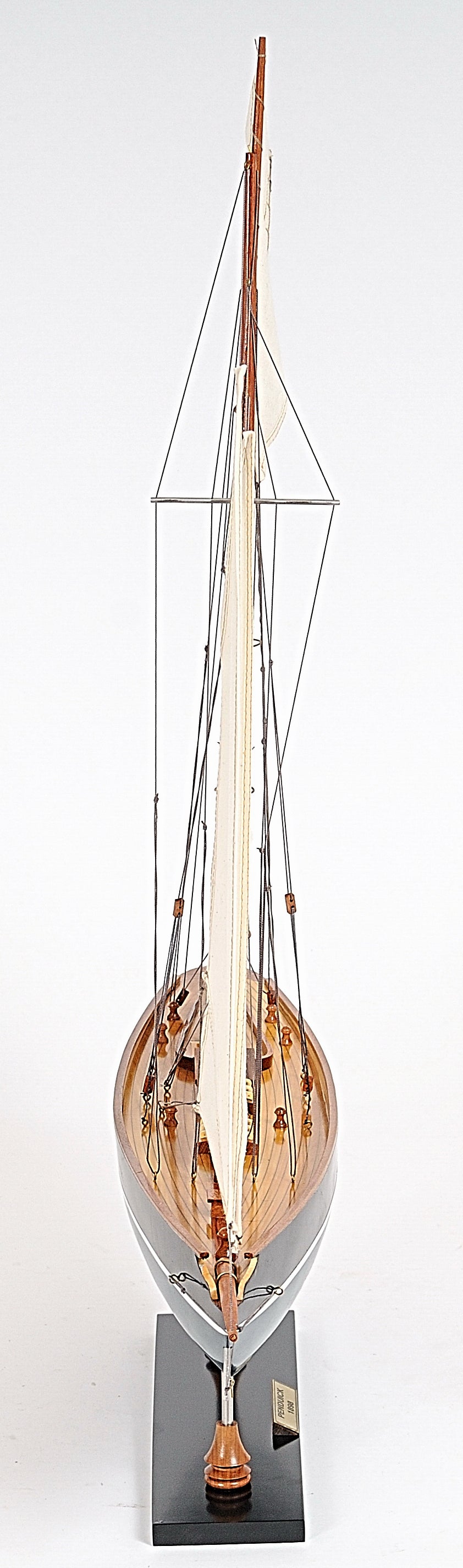  Pen Duick Painted Boat Model Display, Home furniture and decor, Old Modern Handicrafts, XoticBrands Home Decor