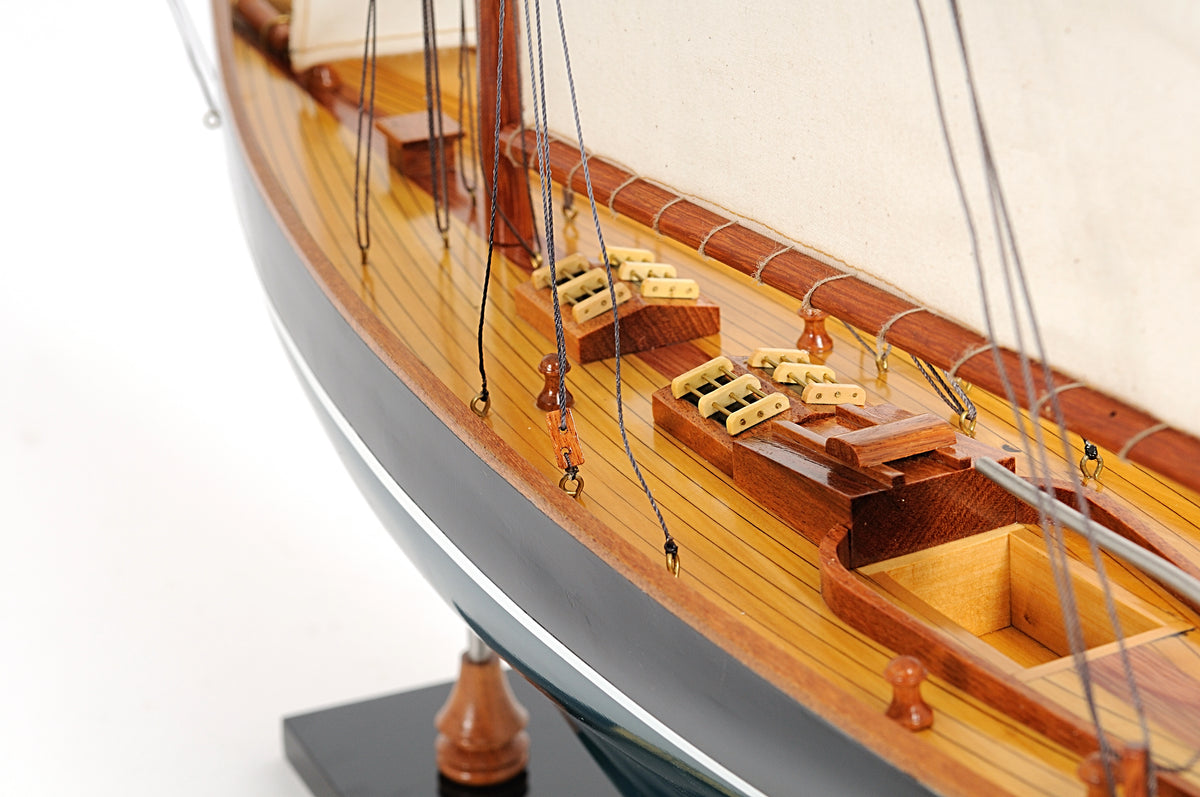  Pen Duick Painted Boat Model Display, Home furniture and decor, Old Modern Handicrafts, XoticBrands Home Decor
