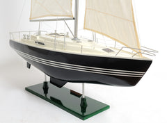  Victory Yacht Painted Boat Model Display, Home furniture and decor, Old Modern Handicrafts, XoticBrands Home Decor