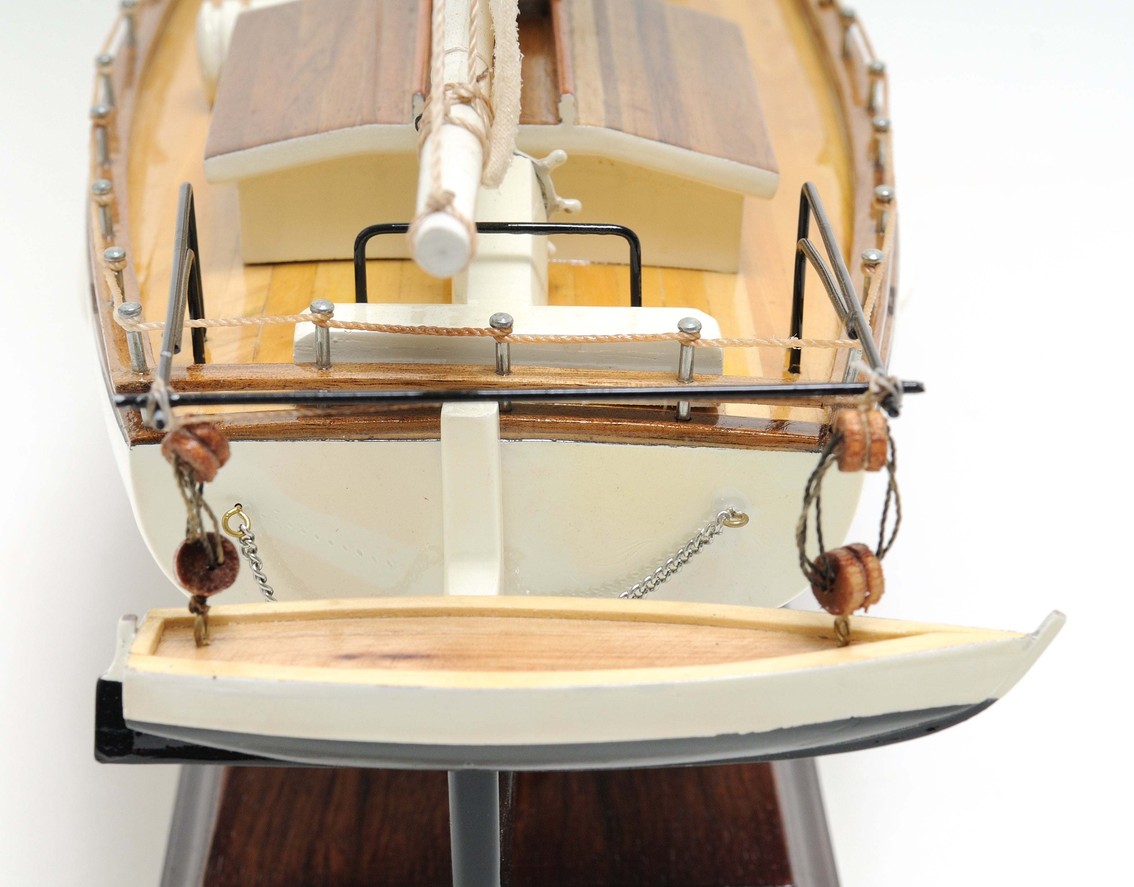  Skipjack Painted (L80) Boat Model Display, Home furniture and decor, Old Modern Handicrafts, XoticBrands Home Decor