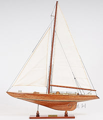  Columbia Yacht L Boat Model Display, Home furniture and decor, Old Modern Handicrafts, XoticBrands Home Decor