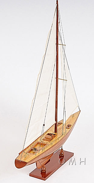  Columbia Yacht L Boat Model Display, Home furniture and decor, Old Modern Handicrafts, XoticBrands Home Decor
