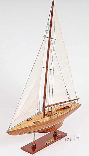  Columbia Yacht L Boat Model Display, Home furniture and decor, Old Modern Handicrafts, XoticBrands Home Decor