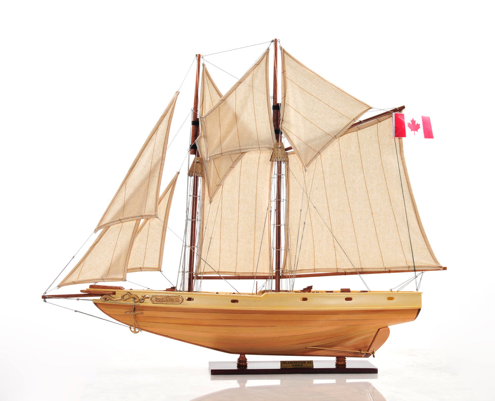  Bluenose II Fully Assembled Boat Model Display, Home furniture and decor, Old Modern Handicrafts, XoticBrands Home Decor