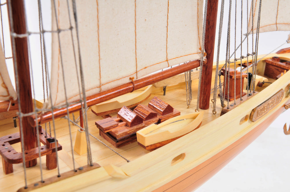  Bluenose II Fully Assembled Boat Model Display, Home furniture and decor, Old Modern Handicrafts, XoticBrands Home Decor