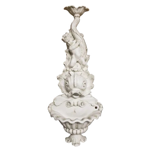  Young Poseidon,Bowl & Pump 64  Wall  Sculpture, Home Decor, XoticBrands, XoticBrands Home Decor