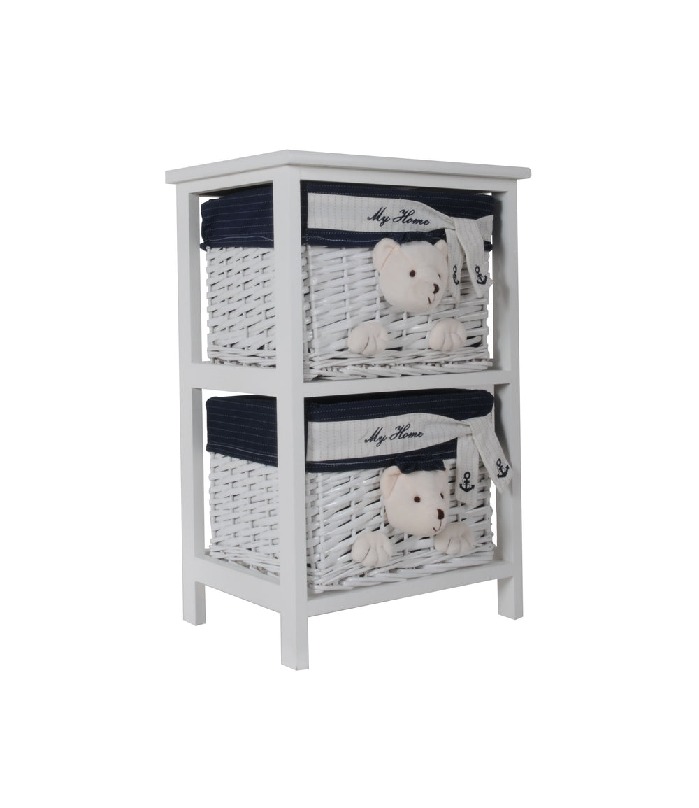  Anne Home - Portable 2 Drawers, , Old Modern Handicrafts, XoticBrands Home Decor