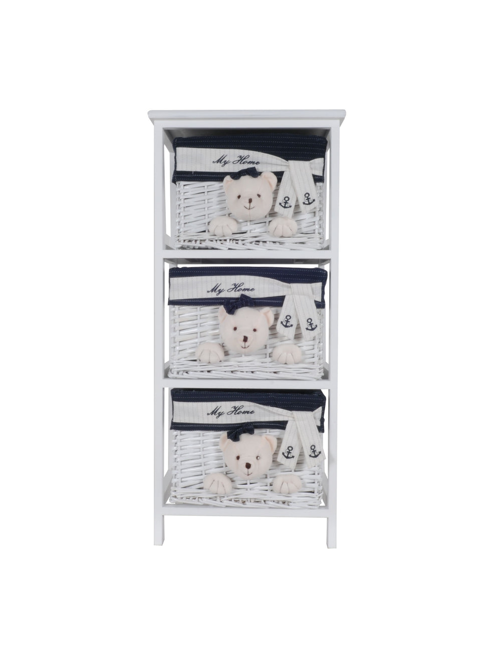  Anne Home - Portable 3 Drawers, , Old Modern Handicrafts, XoticBrands Home Decor