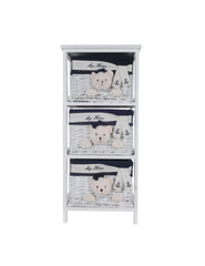  Anne Home - Portable 3 Drawers, , Old Modern Handicrafts, XoticBrands Home Decor