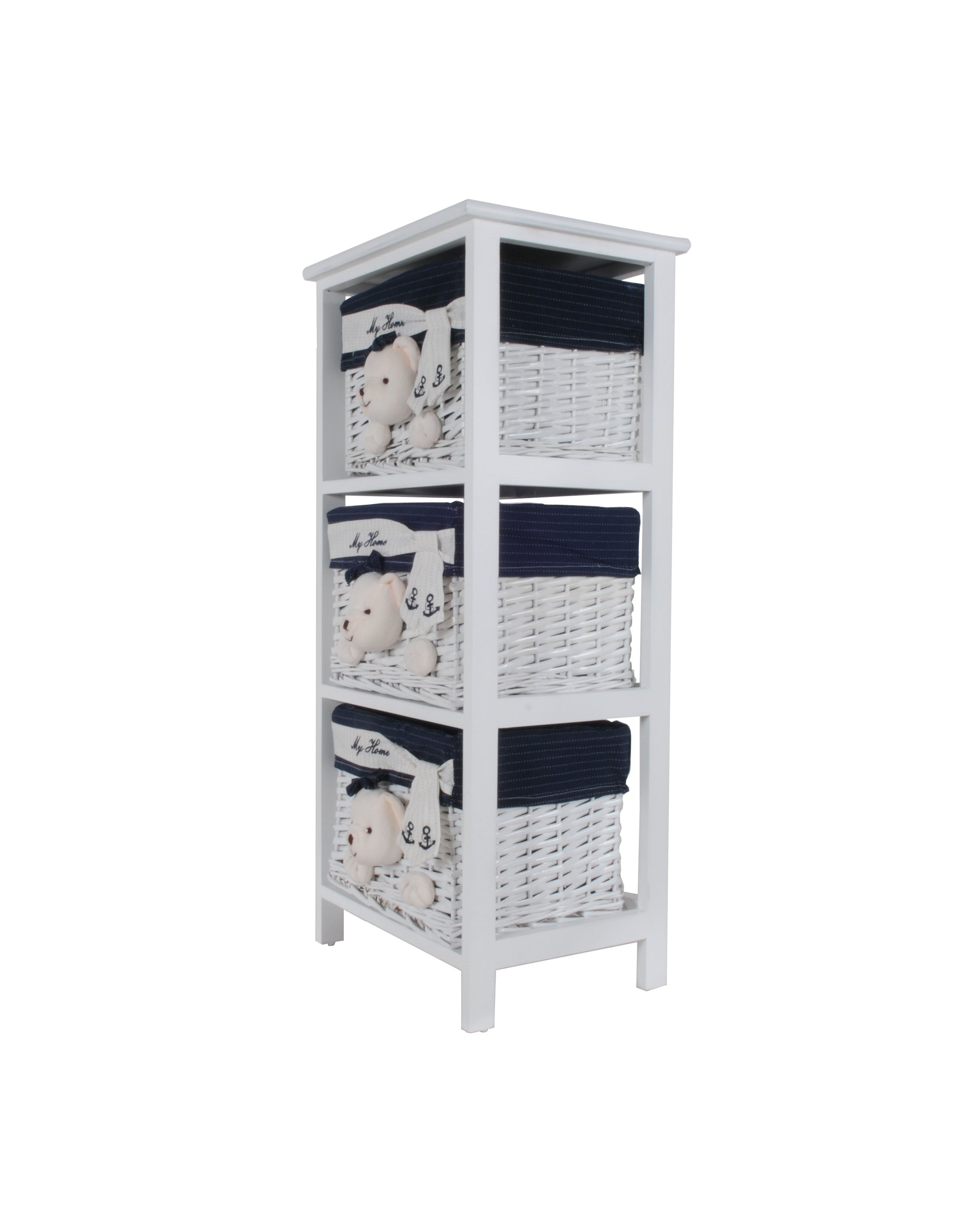  Anne Home - Portable 3 Drawers, , Old Modern Handicrafts, XoticBrands Home Decor