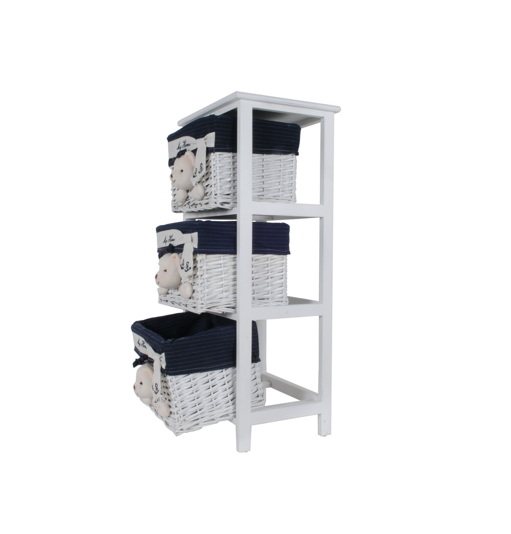  Anne Home - Portable 3 Drawers, , Old Modern Handicrafts, XoticBrands Home Decor