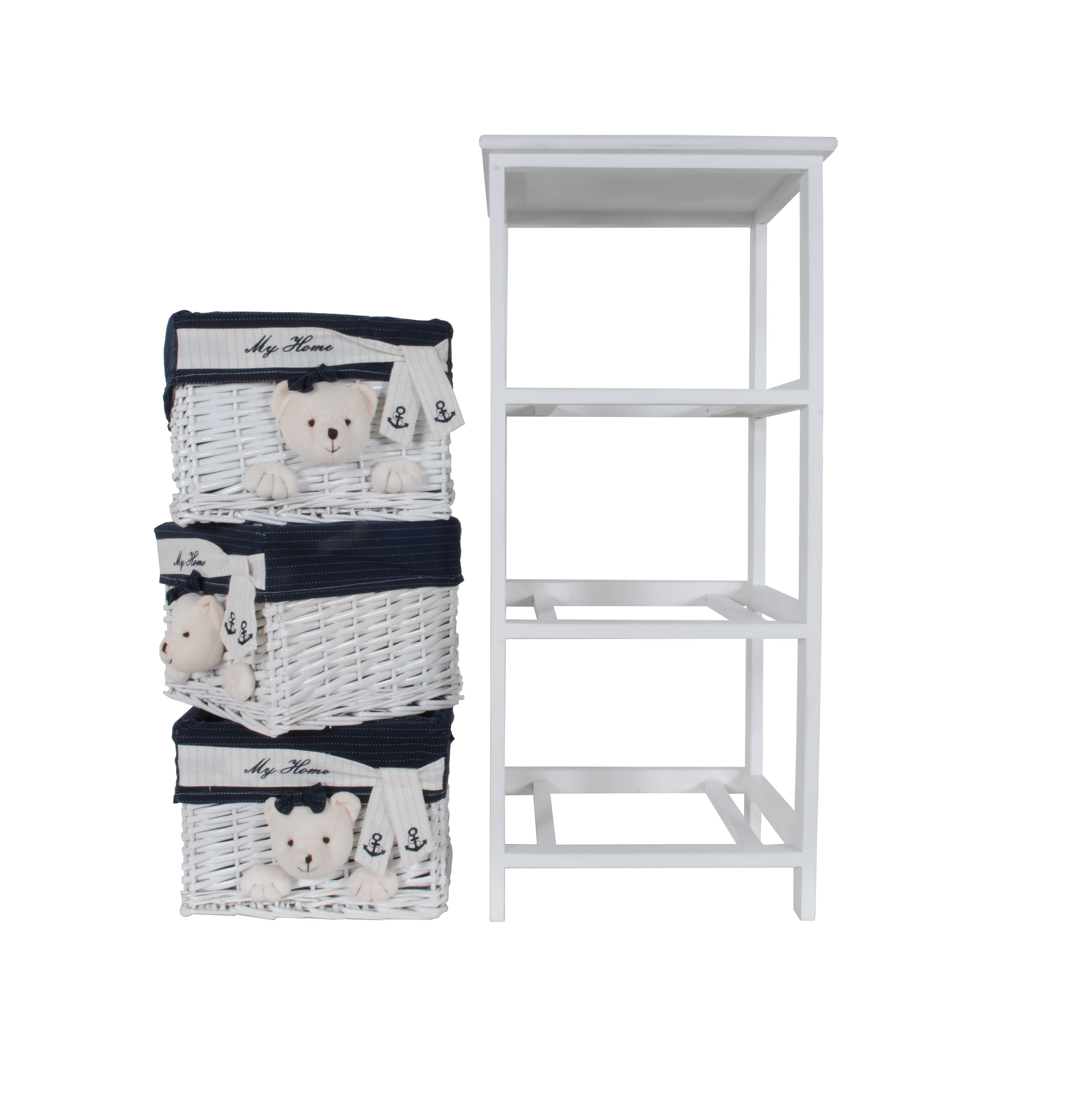  Anne Home - Portable 3 Drawers, , Old Modern Handicrafts, XoticBrands Home Decor