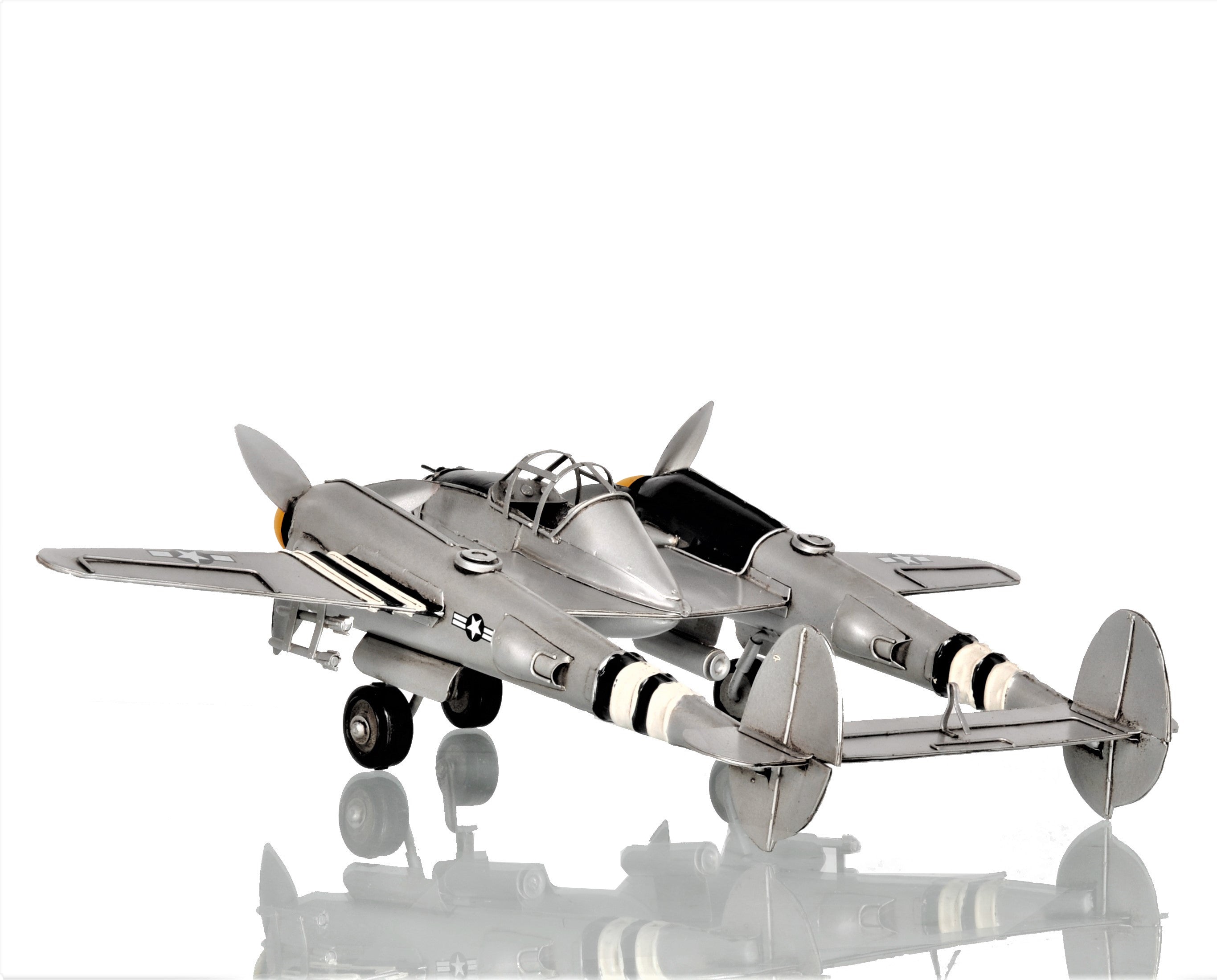  1941 Lockheed P-38 Lightning Fighter, Home, Old Modern Handicraft, XoticBrands Home Decor