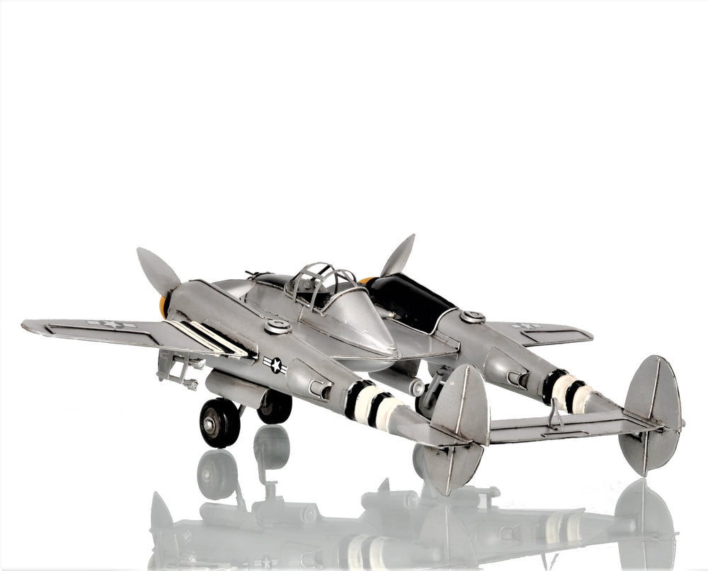  1941 Lockheed P-38 Lightning Fighter, Home, Old Modern Handicraft, XoticBrands Home Decor