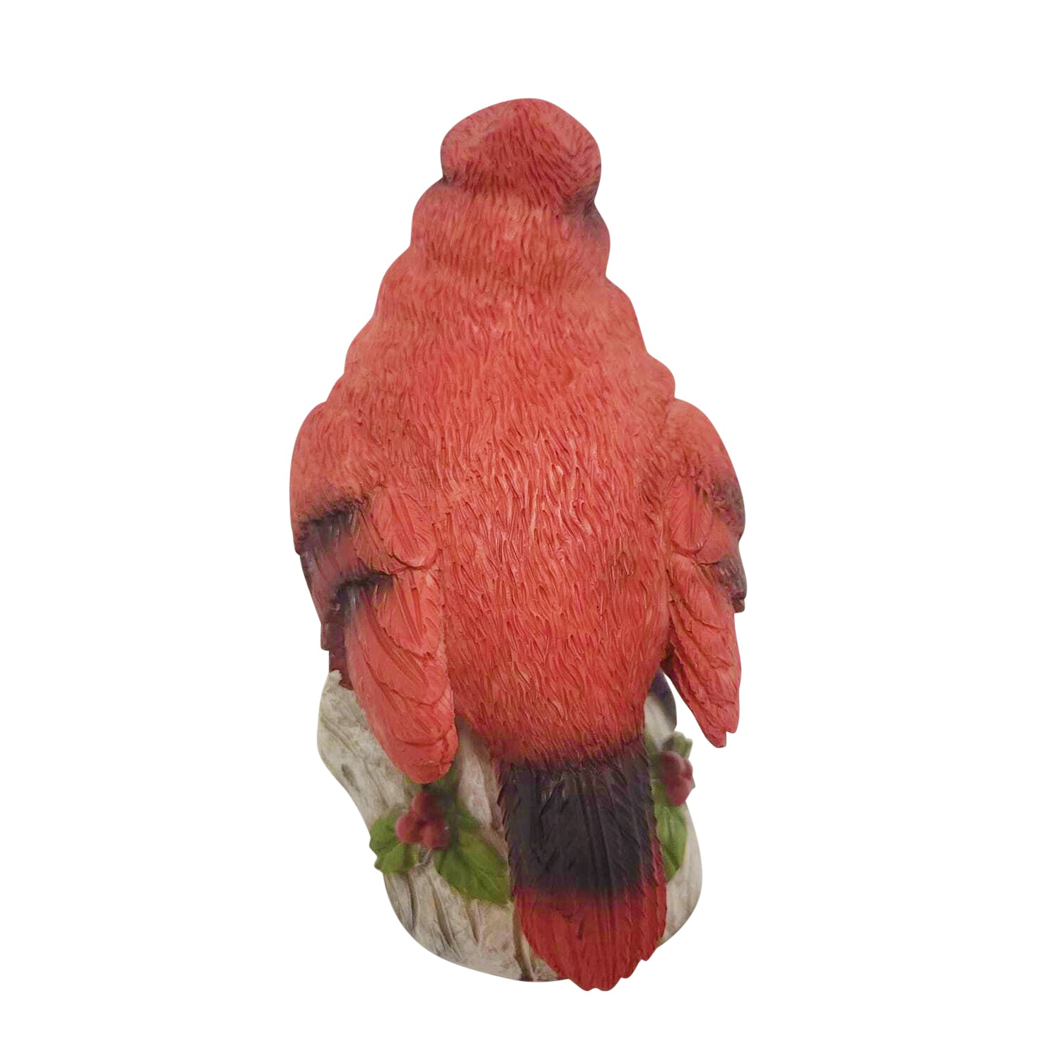Cardinal on Tree Branch - Bird Animal Statue Sculpture Figurine - XoticBrands Home Decor