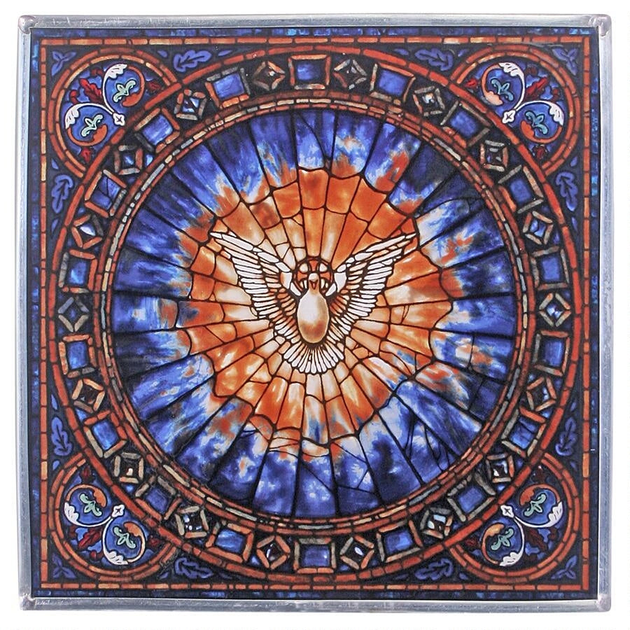  The Holy Spirit, 1895 Art Glass, Christian Art, Design Toscano, XoticBrands Home Decor