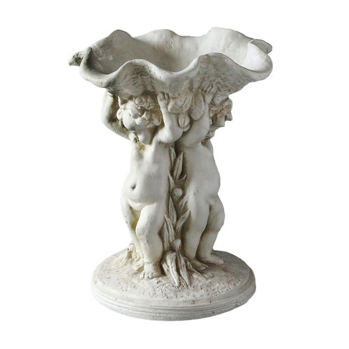  Little Trio Animal Angel Sculpture, Home Decor, XoticBrands, XoticBrands Home Decor