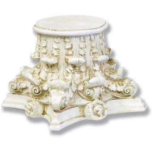  Corinthian Riser 5 Sculpture - Architectural, Architectural, XoticBrands, XoticBrands Home Decor