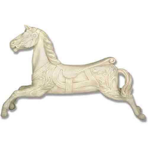 English Carousel Horse 28 Garden Animal Statue - XoticBrands Home Decor