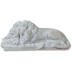 Sleeping Lion 31 Garden Animal Statue - XoticBrands Home Decor