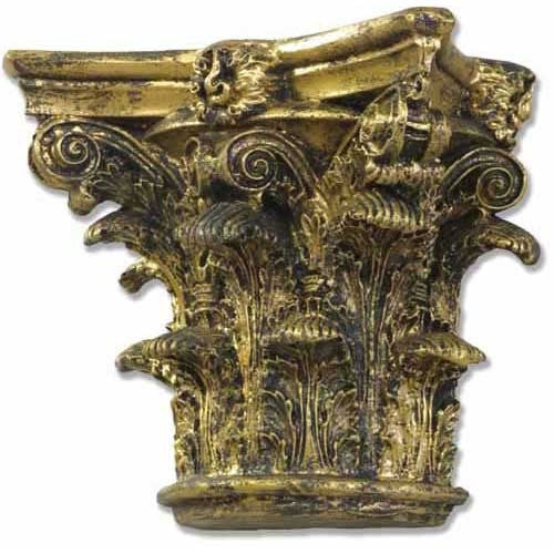 Fineline Corinthian Cap. Half - Architectural   Brackets - XoticBrands Home Decor