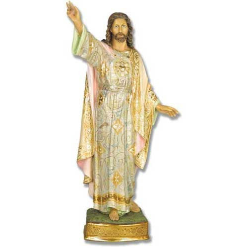 Glorious Jesus Religious Sculpture - XoticBrands Home Decor