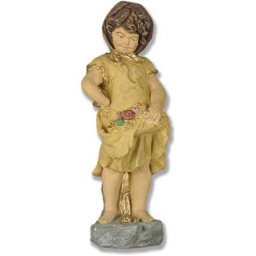 Peasant Girl 16 -  Figurines Classical  Sculpture - XoticBrands Home Decor