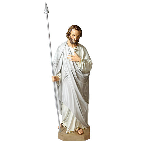 ST THOMAS W / SPEAR 5' Animal Religious  Sculpture, Religious Decor, XoticBrands, XoticBrands Home Decor