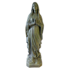 Our Lady Of Lourdes 36 Animal Religious  Sculpture, Religious Decor, XoticBrands, XoticBrands Home Decor