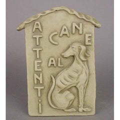  Beware Of Dog Plaque 15  Animal  Sculpture, Home Decor, XoticBrands, XoticBrands Home Decor