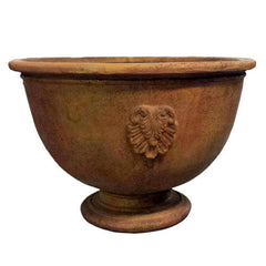 French Anduze Urn Wide Garden Display - XoticBrands Home Decor