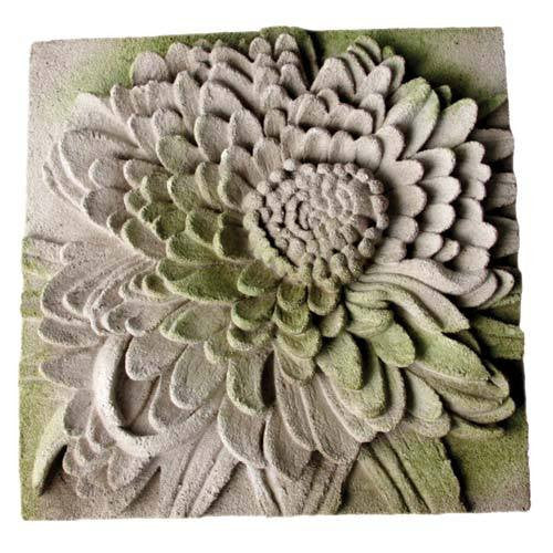 Chrysanthemum Plaque Garden Display - XoticBrands Home Decor