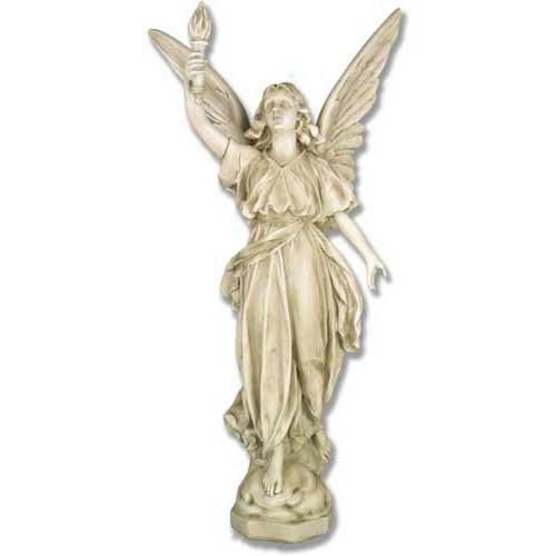 Angel Of Light-Right 45 Garden Angel Statue - XoticBrands Home Decor