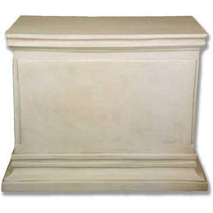 Rect. Panel Ped. 43X21X30(Hf) - Pedestal Sculpture - XoticBrands Home Decor
