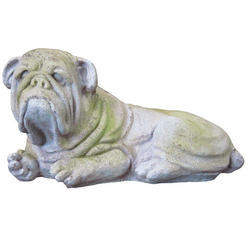 Bruno Bulldog Garden Animal Statue - XoticBrands Home Decor