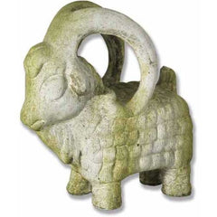 Ram Standing 11 Garden Animal Statue - XoticBrands Home Decor