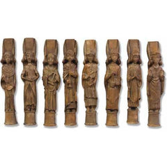Church Angels Set Of 8 Religious Sculpture - XoticBrands Home Decor