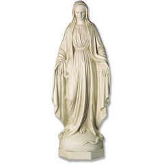 Mary-36 H Religious Sculpture - XoticBrands Home Decor