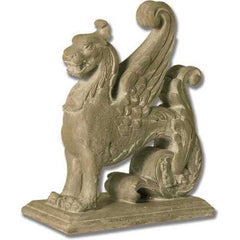 Griffin Carving 15 Gargoyle Sculpture - XoticBrands Home Decor
