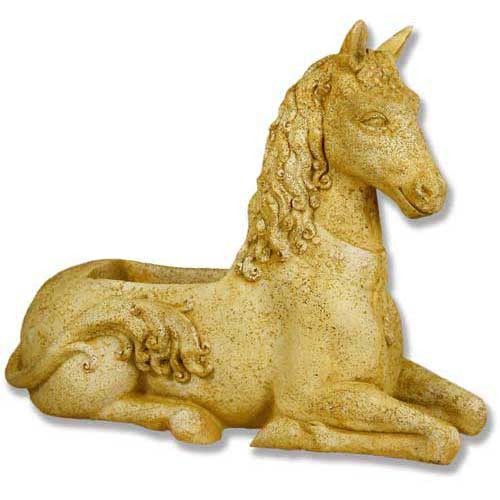  Fantasy Horse Planter 23  Animal  Sculpture, Home Decor, XoticBrands, XoticBrands Home Decor