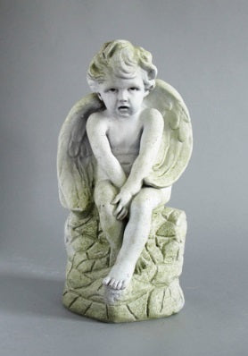  Nuriel Angel On Base  Angel  Sculpture, Home Decor, XoticBrands, XoticBrands Home Decor