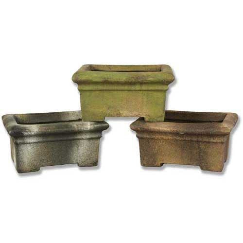 Rectangular Simple Pot Garden Display - XoticBrands Home Decor