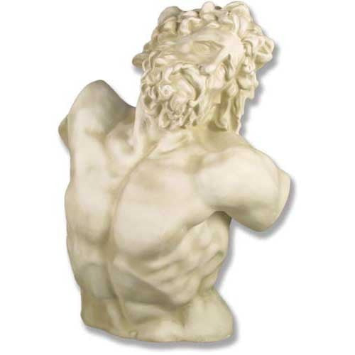 Laocoon Half (Body) 31 H -  Greek & Roman Busts - XoticBrands Home Decor