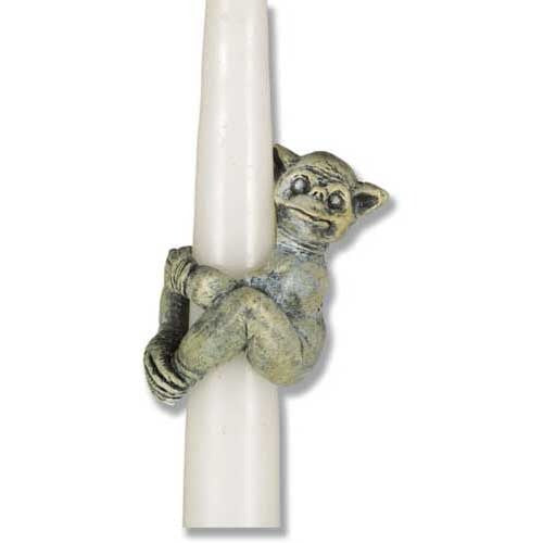 Candle Hugger Gargoyle Sculpture - XoticBrands Home Decor