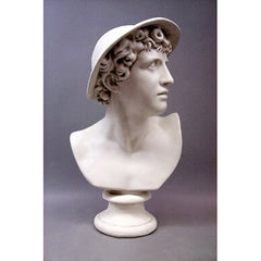  Mercury Bust 23 Animal Busts  Sculpture, Home Decor, XoticBrands, XoticBrands Home Decor